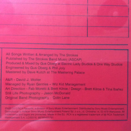 Strokes Comedown Machine Vinyl
