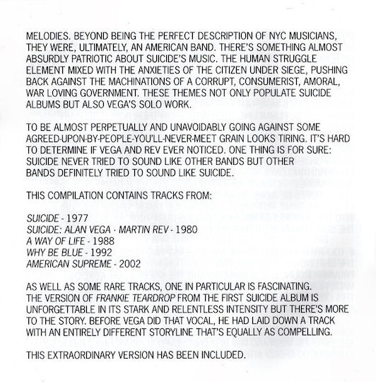 Suicide Surrender Vinyl