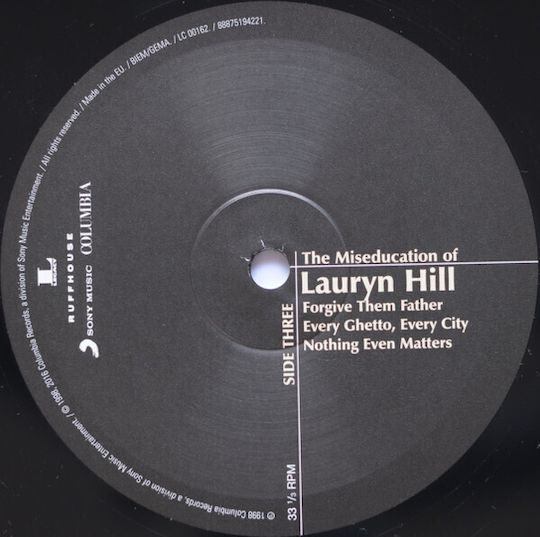 Lauryn Hill Miseducation Lauryn Hill Vinyl