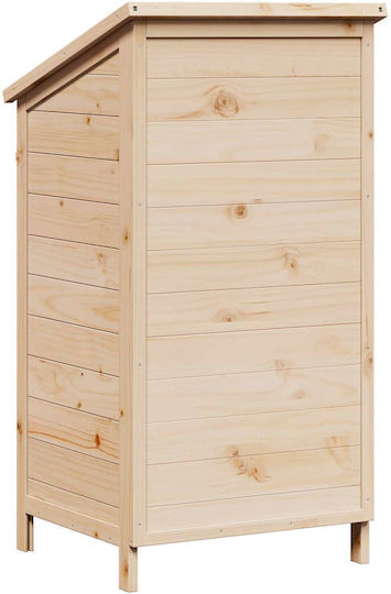 Wooden Garden Shed M0.59xP0.56xH1.135m