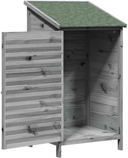 Wooden Garden Shed M0.59xW0.56xH1.135m