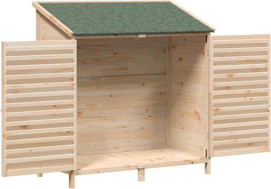Wooden Garden Shed M1.06xW0.56xH1.135m