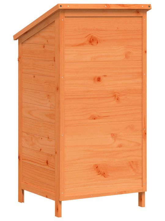 Wooden Garden Shed M0.59xW0.56xH1.135m