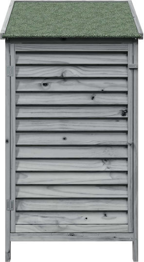 Wooden Garden Shed M0.59xW0.56xH1.135m