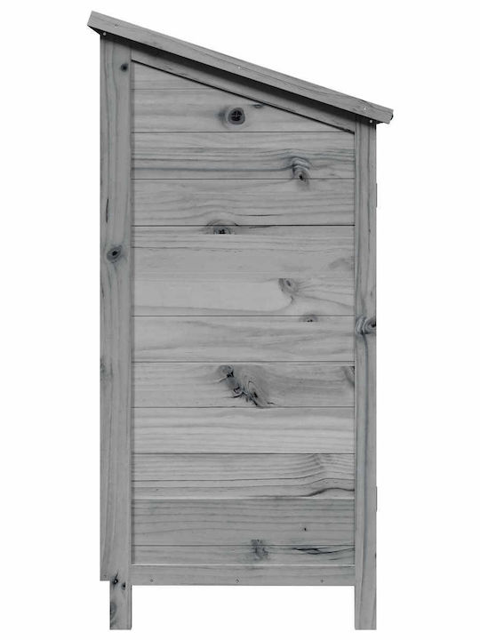 Wooden Garden Shed M0.59xW0.56xH1.135m