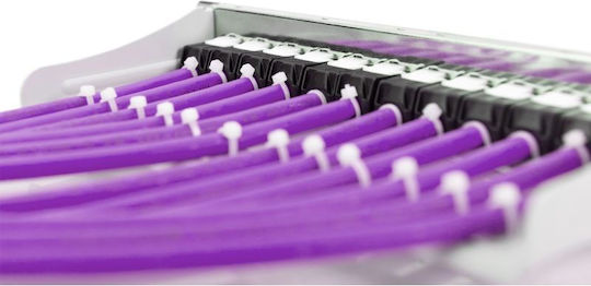 Digitus U/UTP Cat.6 (Gigabit) Καλώδιο Δικτύου Ethernet 100m Μωβ