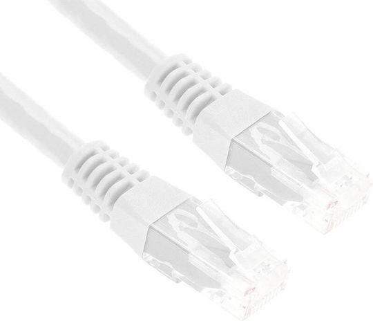 Cablu De Rețea Spacer Patch UTP Spacer Cat.5e 20m Alb sp-pt-cat5-20m