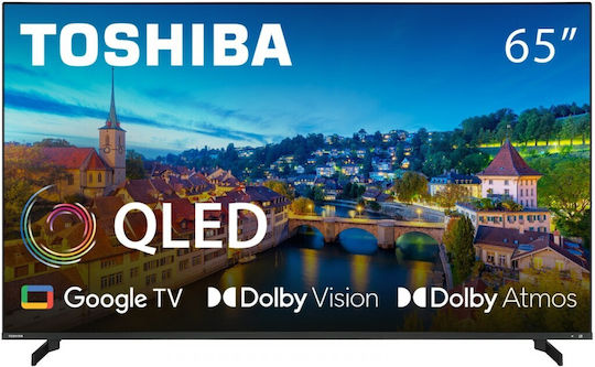Toshiba Smart Τηλεόραση 65" 4K UHD QLED QG5E63DG HDR (2025) 65QG5E63DG