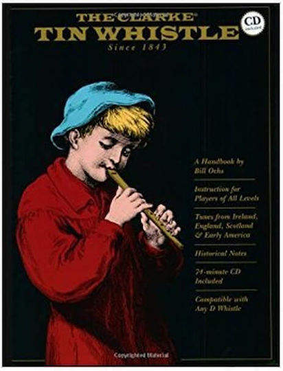Clarke Tinwhistle Official Handbook For The Tin Whistle Bk / 2cds Παρτιτούρα