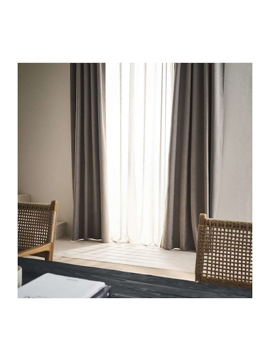Ύφασμα Κουρτίνας Επί Μέτρου 280cm Gofis Home Nap Elephant Grey 129