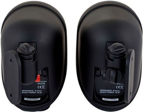 Apart Audio OVO3 Παθητικό Επιτοίχιο Ηχείο 40W (Τεμάχιο) Μαύρο