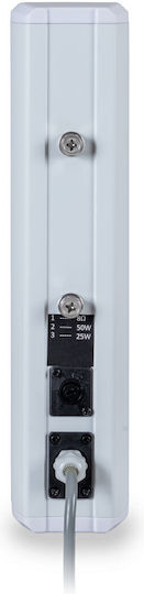 Helvia Παθητικό Επιτοίχιο Ηχείο 50W (Τεμάχιο) Λευκό