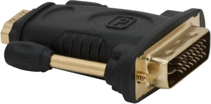 Adaptor Hdmi La Dvi Hdmi Feminin La Dvi Feminin Convertor Video Cu Contacte Placate Cu Aur Negru 1 Bucată