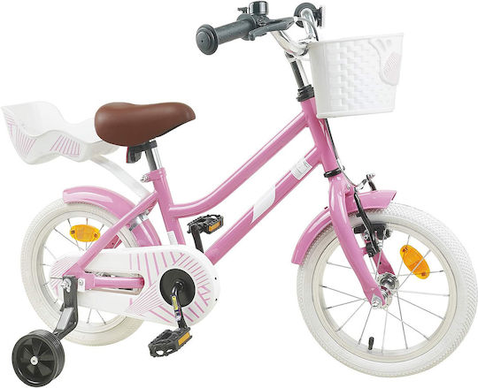 vidaXL 12" Παιδικό Ποδήλατo BMX Ροζ