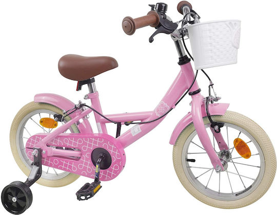 vidaXL 14" Kids' BMX Bicycle Pink
