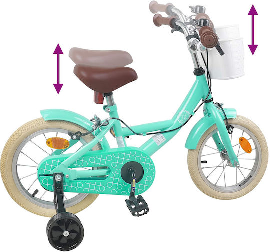vidaXL 14" Παιδικό Ποδήλατo BMX Γαλάζιο