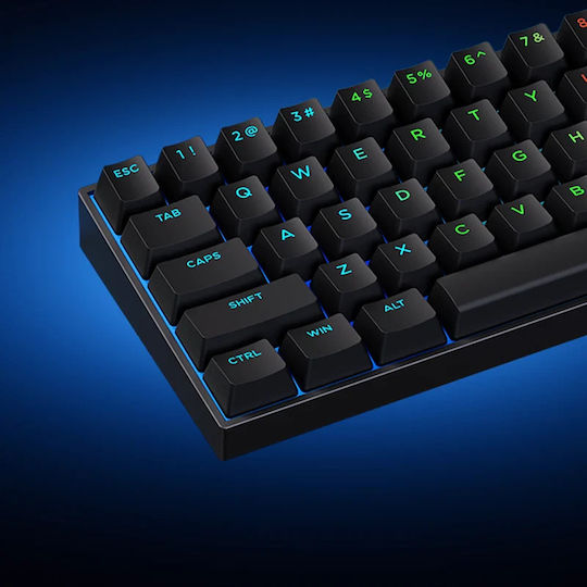 MCHOSE Ace60 Gaming Μηχανικό Πληκτρολόγιο 60% με Magnetic διακόπτες και RGB φωτισμό (Αγγλικό US)