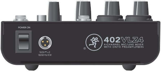 Mackie 402 VLZ4 Αναλογική Κονσόλα 4.0 Καναλιών με Phantom Power & 2 Εισόδους XLR