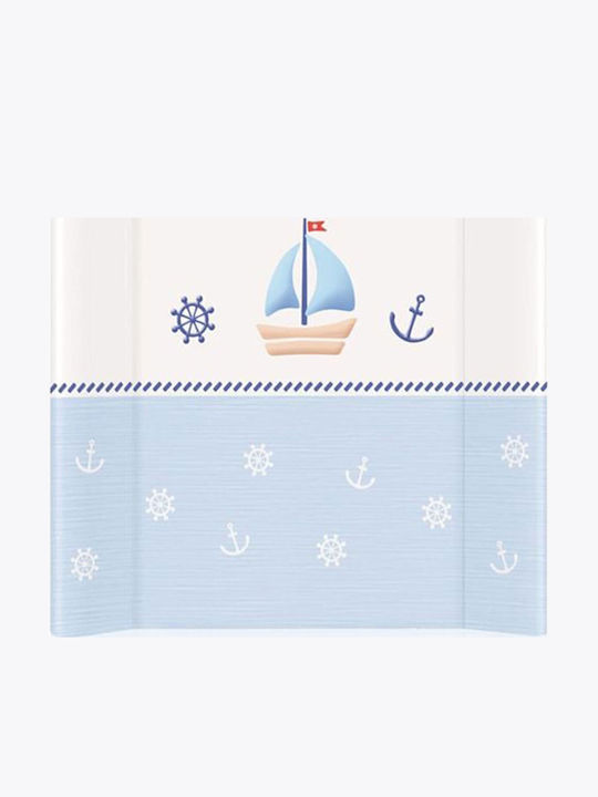 Lorelli Hard Changing Pad with Cover from Plastic Blue for Bed 50x80cm Lorelli Hard Changing Pad with Cover from Plastic Blue for Bed 50x80cm
