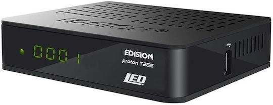 Edision Proton T265 Digital Receiver Mpeg-4 Full HD (1080p) HDMI / USB