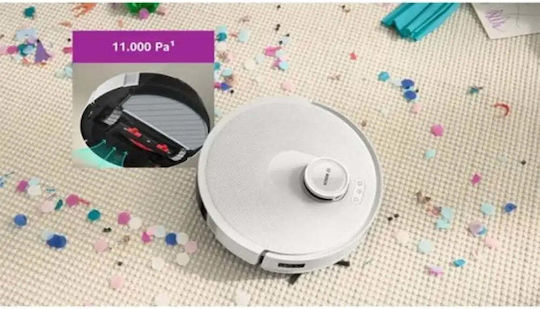 Bosch Spotless Прахосмукачка Робот с Лазерно Картографиране и Всмукателна Мощност 11000Pa Бяла