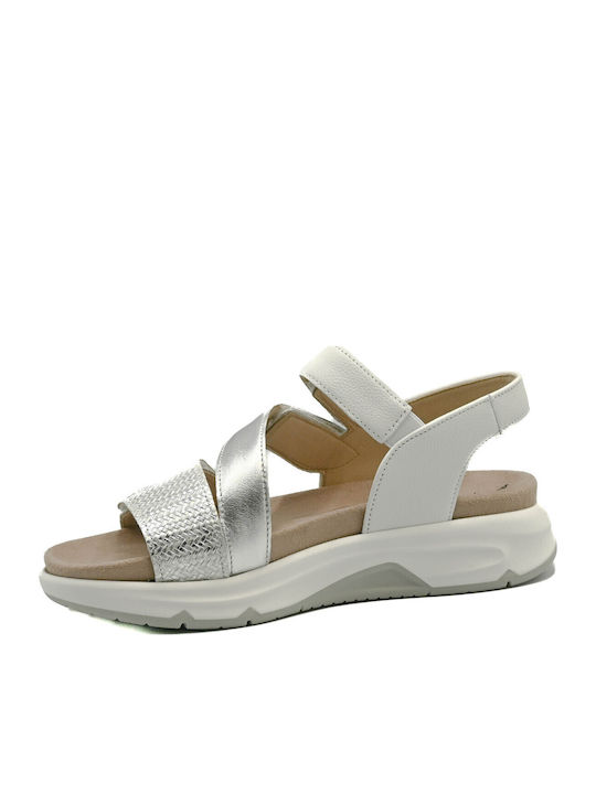 Leather Women's Anatomic White Sandals