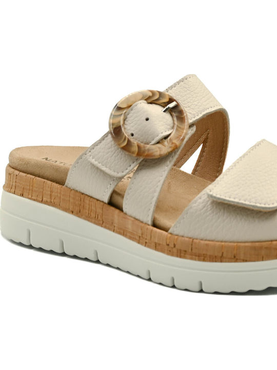 Anatomic Summer Women's Platform Slippers Beige