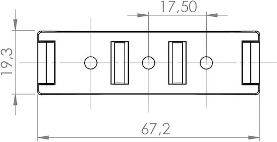 Airroxy Complete Set 20 Holders Without Clamp