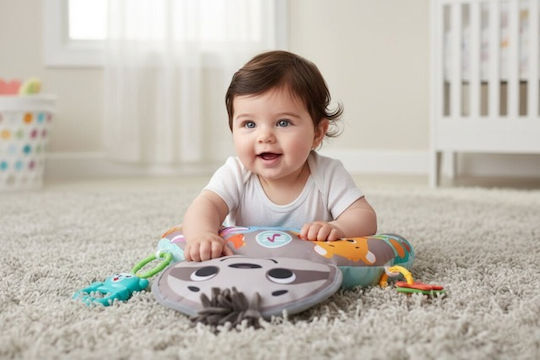 Moni Βρεφικό Παιχνίδι Tummy Time από Ύφασμα με Μουσική για Νεογέννητα