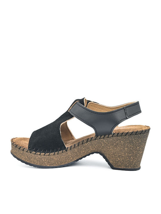 Leather Anatomic Orange Sandals