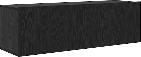 Секция за Дневна Черен Дъб 100x30x30.5см