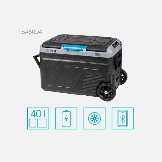 Teesa Frigider Portabil 40lt 100-240V Negru