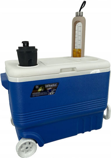 Kühlbox Atlantic 45l Räder Passiv Blau