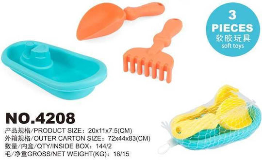 Strandspielzeug Set 7,5cm 3 Stück