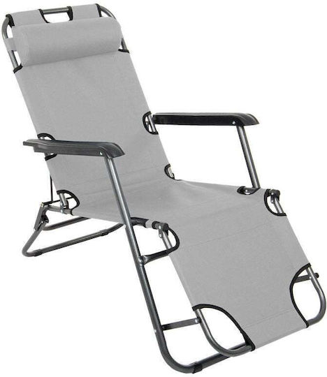 Royokamp Lounger-Armchair Beach Gray