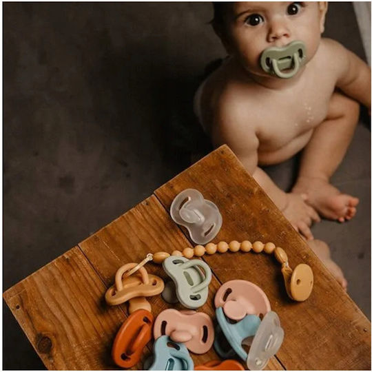Canpol Babies Ορθοδοντική Πιπίλα Σιλικόνης Γαλάζιο για 0-6 μηνών