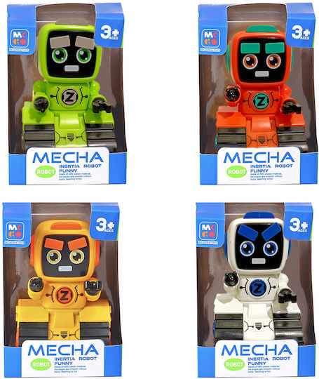 Robot Transformer Fricțiune 4 Culori Mixte