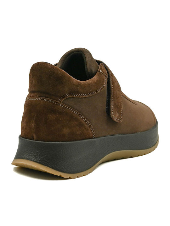 Γυναικεία Ανατομικά Sneakers Καφέ