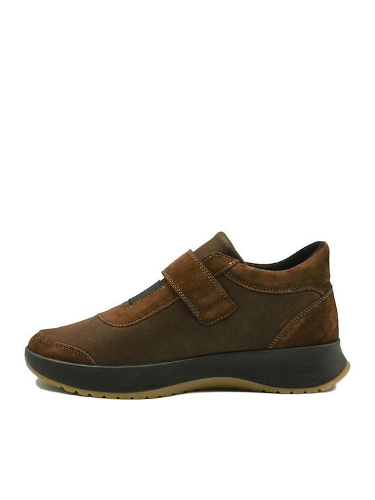 Γυναικεία Ανατομικά Sneakers Καφέ