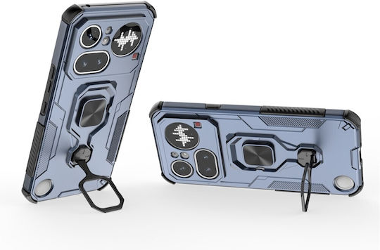 Magnetische Rückseite Kunststoff Marineblau (Nichts Phone (4a) Pro)