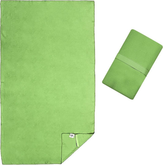 Summertiempo Suede Microfiber Body Towel Light Green 160x85cm