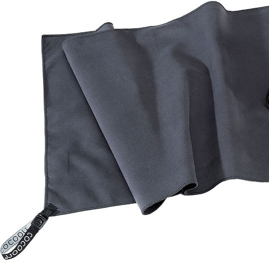 Cocoon Πετσέτα Microfiber Σώματος 40gr/m² Γκρι 150x80εκ.