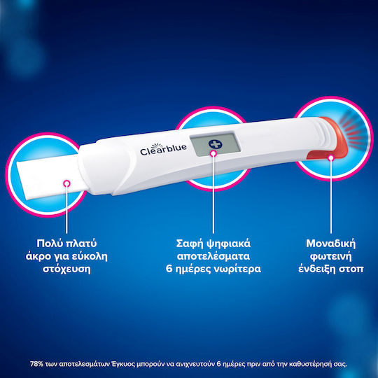 Clearblue Digital Early Detection Pregnancy Test 1 Piece