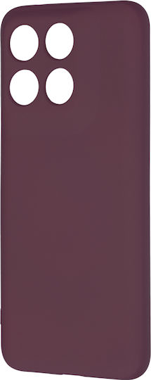 Techsuit Purple Silicone Back Cover (Motorola Edge 70 Fusion 5G)