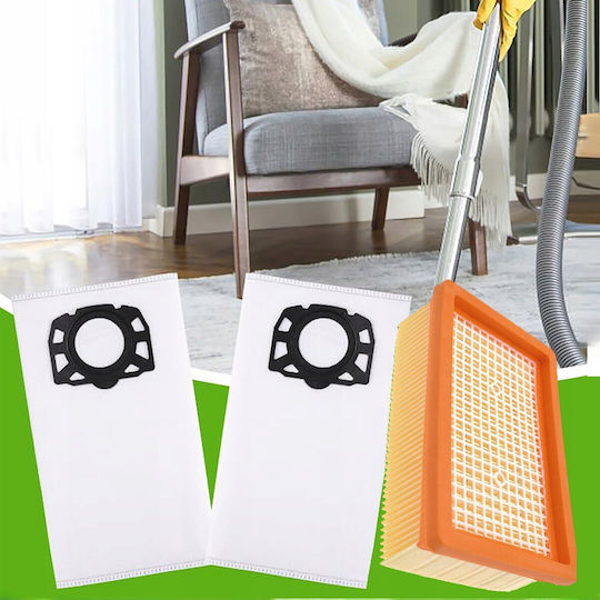 Saci Pentru Aspirator 10 Bucăți Compatibili cu Aspirator Karcher