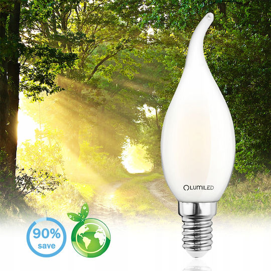 Lumiled LED Glühbirnen 7W für E14 Fassung und Form BA35 Naturweiß 806lm 6 Stück