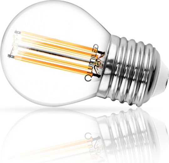 Lumiled Λάμπες LED 7W για Ντουί E27 και Σχήμα P45 Φυσικό Λευκό 806lm 6τμχ