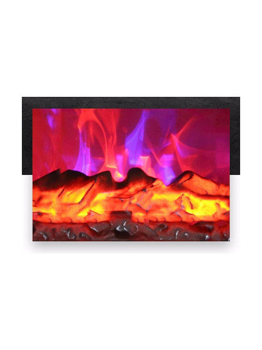 Alista Home Șemineu Electric De Podea 1500W 25x16cm Roșu