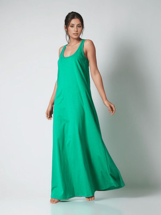 Summer Maxi Dress Green