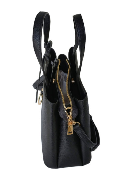 Women's Black Shoulder Bag
